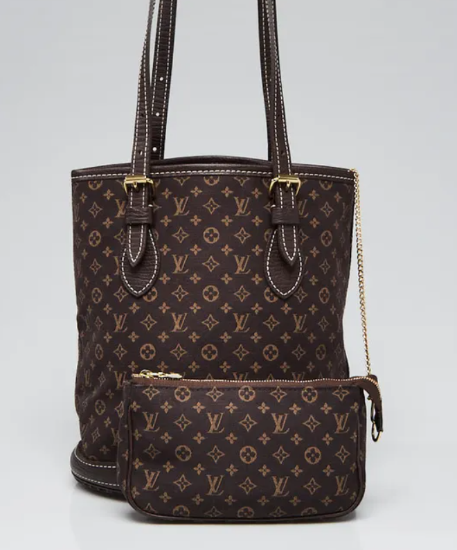 Louis Vuitton Monogram Canvas Mini Lin Bucket Bag