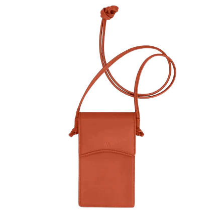 Arch Smartphone Pouch - cognac