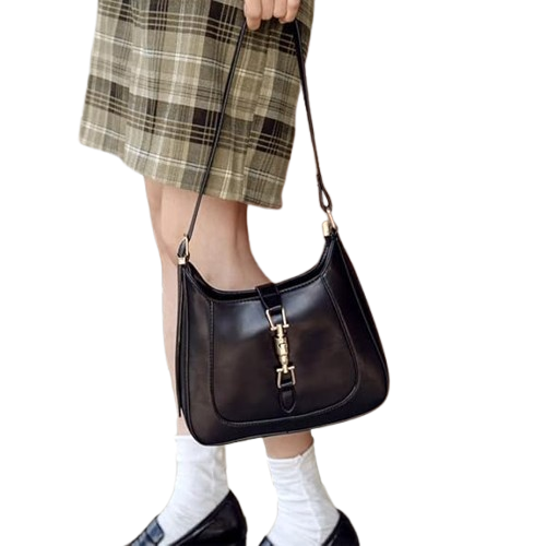 Women's Shoulder Bag Purse - PU Leather Crossbody Tote Handbag with Adjustable Strap and Large Capacity