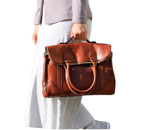 Convertable italian leather bag