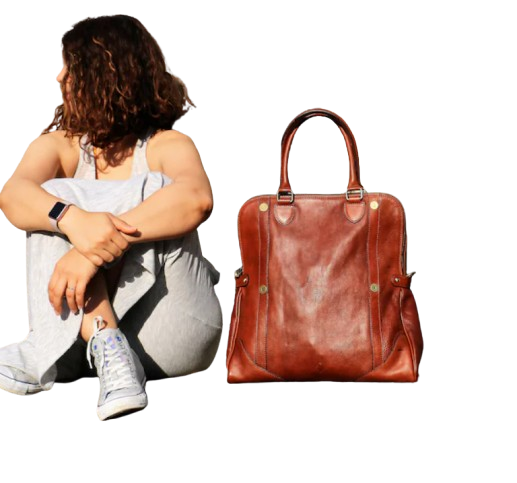 italian work tote bag