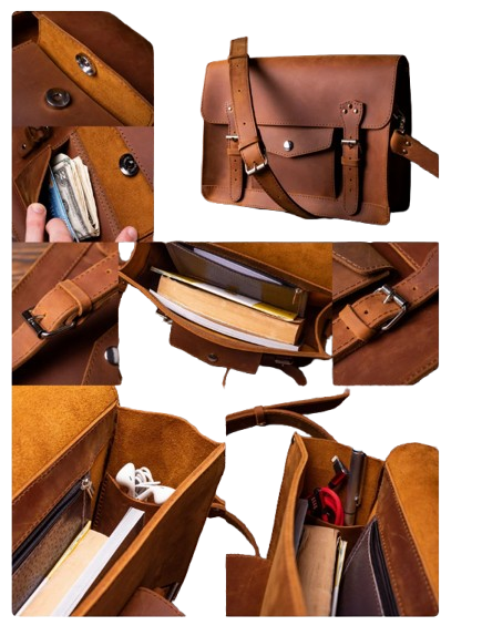 Satchel Purse Leather Bag