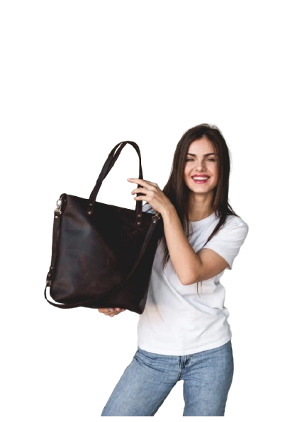 Genuine Leather Tote Bag