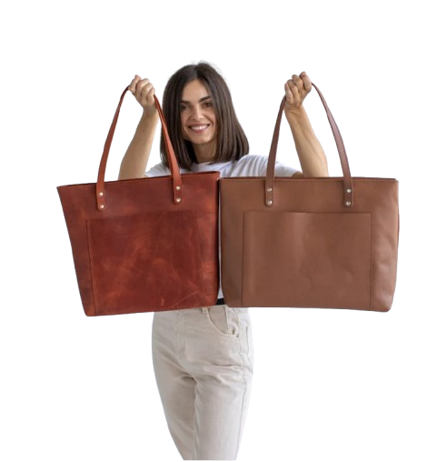 Classic leather Tote