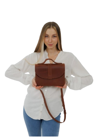 leather crossbody bag