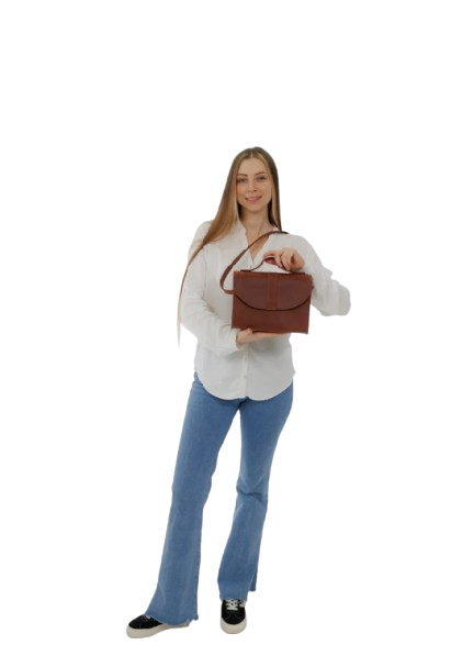 leather crossbody bag