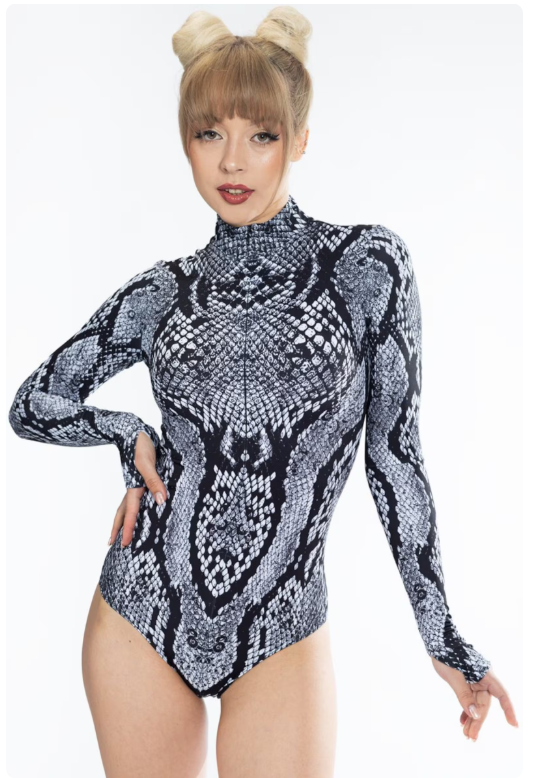 Women’s Snakeskin Bodysuit